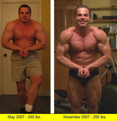 before and after diet. Bodybuilding Contest Diet