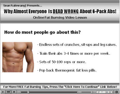 How To Get 6 Pack Abs Video