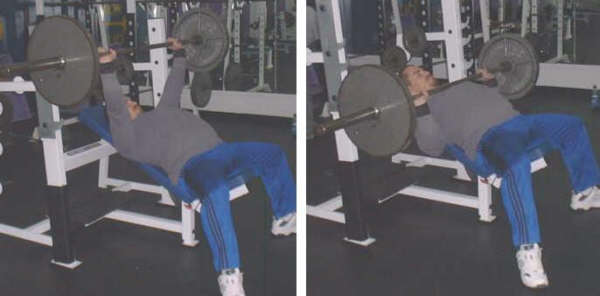incline bench press picture