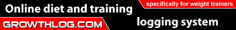 online diet and training journal specifically for weight-trainers