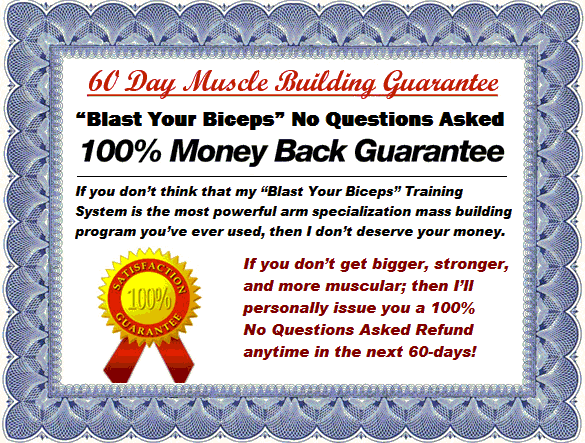 Lee Hayward's 100% Satisfaction Guarantee!