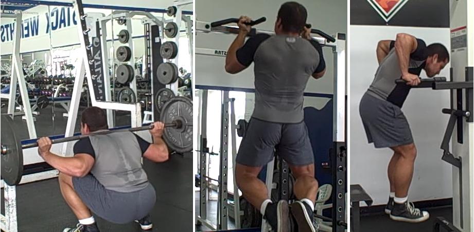 Squats, Chin Ups, and Dips - The Best Muscle Building Bodyweight Exercises