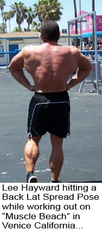Lee Hayward Back Lat Spread
