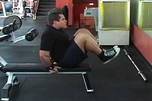 Knee Ups Exercise