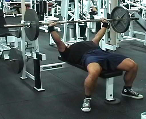 Flat Barbell Bench Press