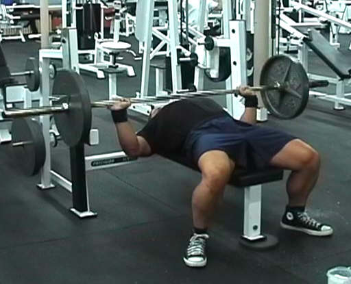 Flat Barbell Bench Press