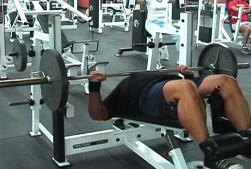 Decline Barbell Bench Press