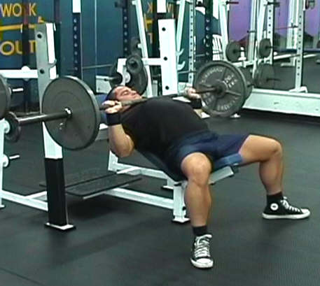 chest bench press upper incline exercises middle building pecs stretched rep bottom need