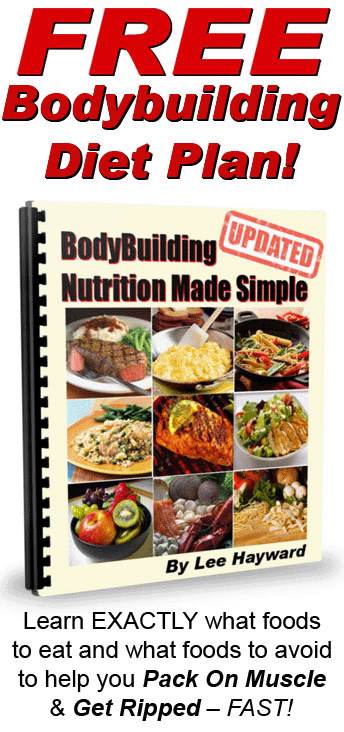 Bodybuilding Food Nutrition Chart